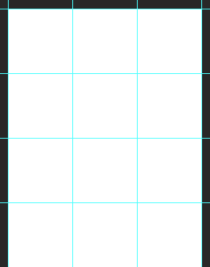 Instagram feed template voorbeeld