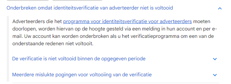 google-ads-verificatie-programma