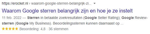 google-sterren