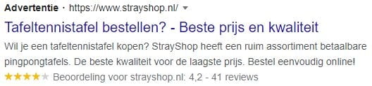 google sterren stray