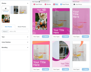Tailwind een tool voor mooie Pins