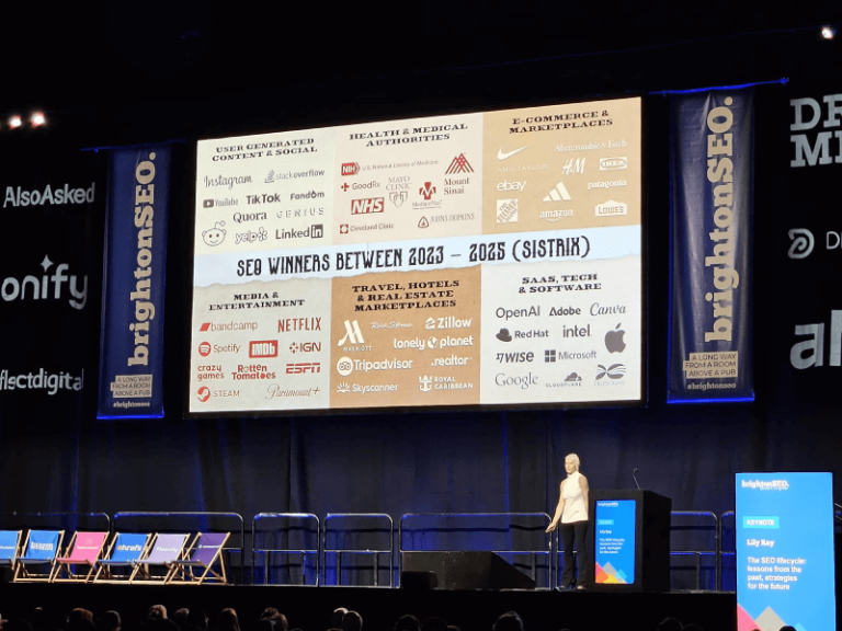 Lily Ray at BrightonSEO
