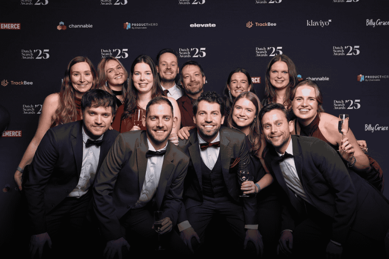 eRocket wint 2x zilver bij Dutch Search Awards